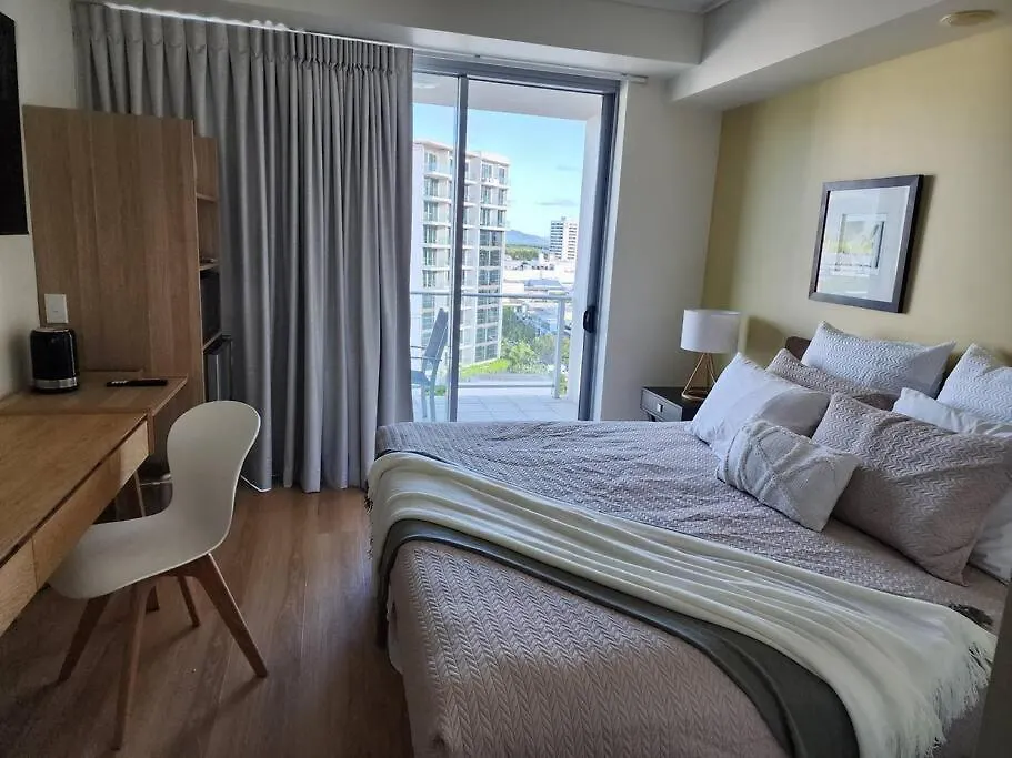 公寓 Studio Room In Cairns Esplanade! Ocean View! Heart Of 凱恩斯